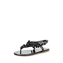 LOST INK  CARRIE FLORAL TRIM TOE POST