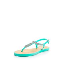 LOST INK  JEWEL STRAP BUCKLE SANDAL