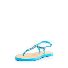 LOST INK  JEWEL STRAP BUCKLE SANDAL