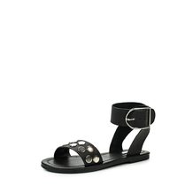 LOST INK  CADY STUDDED WRAP SANDAL