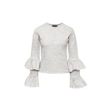 LOST INK  FRILL SLEEVE SWEAT