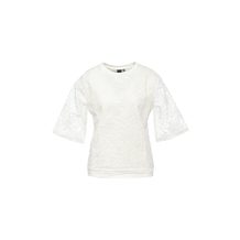 LOST INK  FLORAL ORGANZA SWEAT