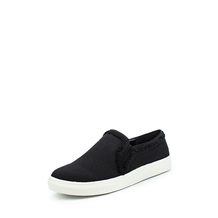 LOST INK  LILLY FRAYED EDGE SLIP ON PLIMSOLL