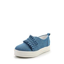 LOST INK  LANA PLEATED DETAIL SLIP ON PLIMSOLL