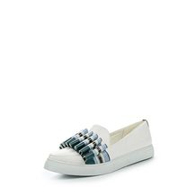 LOST INK  LOLA PLEATED DETAIL POINT SLIP ON PLIMSOLL