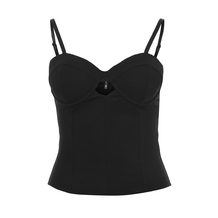 LOST INK  DIAMOND CUT OUT BUSTIER