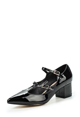 LOST INK  DAKOTA MARY JANE MID BLOCK HEEL SHOE