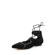 LOST INK  JEMIMA ANKLE STRAP BALLERINA