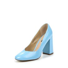 LOST INK  FREDA FLARED BLOCK HEEL COURT