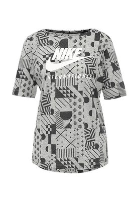 NIKE  W NK INTL TEE SIGNAL AOP