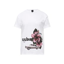 LOST INK  CUBA STAMP PRINT TEE