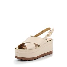 LOST INK  MYRA CLEATED FLATFORM SANDAL