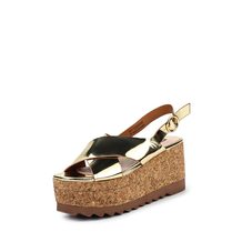 LOST INK  MYRA CLEATED FLATFORM SANDAL