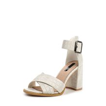 LOST INK  MOLLIE FLARED HEELED SANDAL