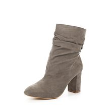 LOST INK  BAMBI SLOUCH BLOCK HEEL BOOT