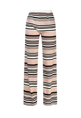 LOST INK  STRIPE CRINKLE WIDE LEG