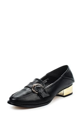 LOST INK  HEATHER BUCKLE STRAP FLAT SHOE