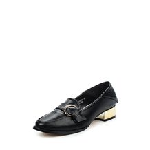 LOST INK  HEATHER BUCKLE STRAP FLAT SHOE