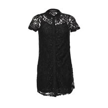 LOST INK  LACE COLLAR DRESS