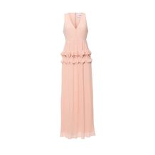 LOST INK  THE WARDROBE- FLEUR DIAMOND CHIFFON MAXI DRESS