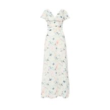 LOST INK  THE WARDROBE- NITA FRILL & FLOUNCE PRINTED DRESS