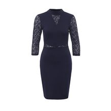 LOST INK  WAIF PONTI AND LACE BODYCON