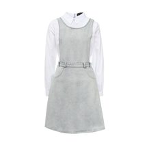 LOST INK  TILLY DENIM & SHIRTING DRESS